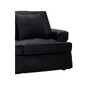 Ralph Two Seat Black Velvet Sofa Ralph Two Seat Black Velvet Sofa