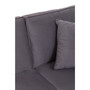 Ralph Three Seat Grey Velvet Sofa