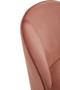 Tamra Dusty Pink Velvet Gold Base Chair