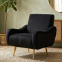 Holli Black Armchair
