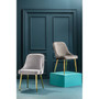 Demi Grey Velvet Dining Chair