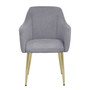 Darcy Grey Velvet Dining Chair