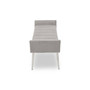 Gilden Grey Bench with Angular Base