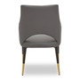 Gilden Grey Leather Effect Dining Chair
