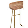 Nandri Acacia Wood Bar Stool