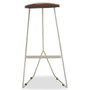 Nandri Antique Silver Frame Bar Stool