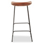 Nandri Black Frame Bar Stool