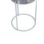 Inventivo Blue & Silver Agate Side Table