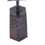 Inventivo Grey Hexagon Marble Side Table Inventivo Grey Hexagon Marble Side Table