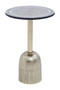 Inventivo Mosaic Top Gold Base Side Table