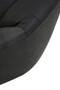 Hoxton Antique Black Leather Lounge Cocoon Chair