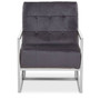 Hana Black Velvet Chair