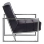 Hana Black Velvet Chair