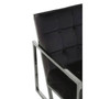Hana Black Velvet Chair