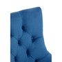 Anita Blue Velvet Office Chair