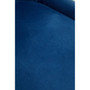 Anita Blue Velvet Office Chair