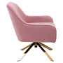 Avery Pink Velvet Chair