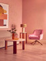 Avery Pink Velvet Chair