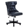 Walson Black Leather Effect Office Chair
