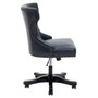 Walson Black Leather Effect Office Chair