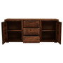 Surati Two Door/ Three Drawer Sheesham and Acacia Console Table
