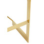 Azalea Black and Gold Finish Bar Stool