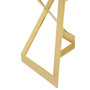 Azalea Black and Gold Finish Bar Stool