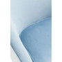 Yasmeen Aqua Blue Velvet Armchair