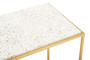 Templar Gold Finish Console Table