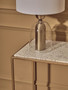 Templar Gold Finish Console Table