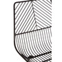 District Small Black Metal Wire Chair