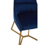 Vieste Midnight Velvet Dinner Chair