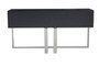 Genoa Grey Finish Console Table