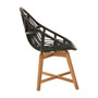 Manado Black Rattan Chair