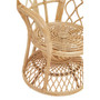 Java Natural Rattan Curved Chair