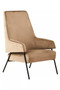 Henia Mink Velvet Chair