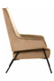 Henia Mink Velvet Chair