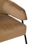 Henia Mink Velvet Chair