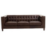 King Three Seat Buttoned Sofa