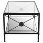 Axis Coffee Table With Black Finish Frame