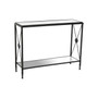 Axis Console Table With Black Finish Frame