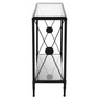Axis Console Table With Black Finish Frame