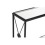 Axis Console Table With Black Finish Frame