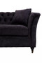 Sabrina Three Seat Grey Velvet Sofa