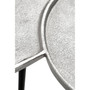 Simbolo Silver Top Side Table