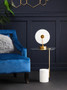 Faye Midnight Blue Velvet Chair