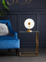 Faye Midnight Blue Velvet Chair