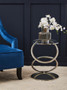 Faye Midnight Blue Velvet Chair