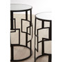 Avantis Square Design Black Tables
