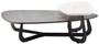 Imperia 2 Tier Large Asymmetrical Ceramic Coffee Table